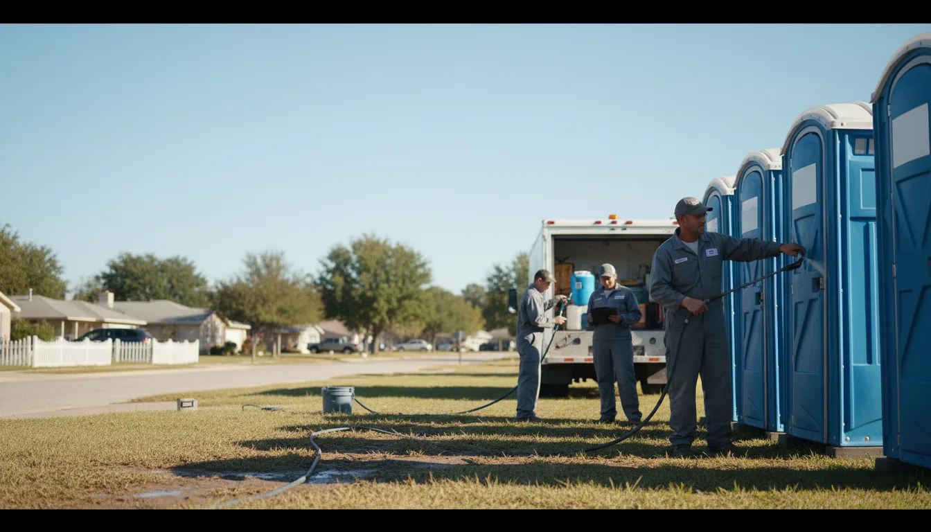 Long-Term Portable Toilet Rental in Olney, IL near me